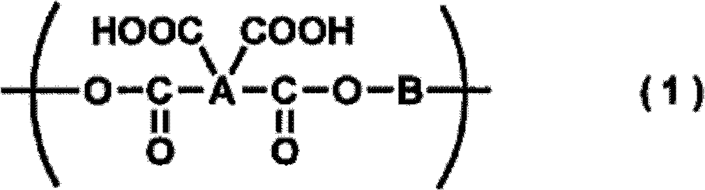 Photosensitive polyester composition for use in forming thermally cured film