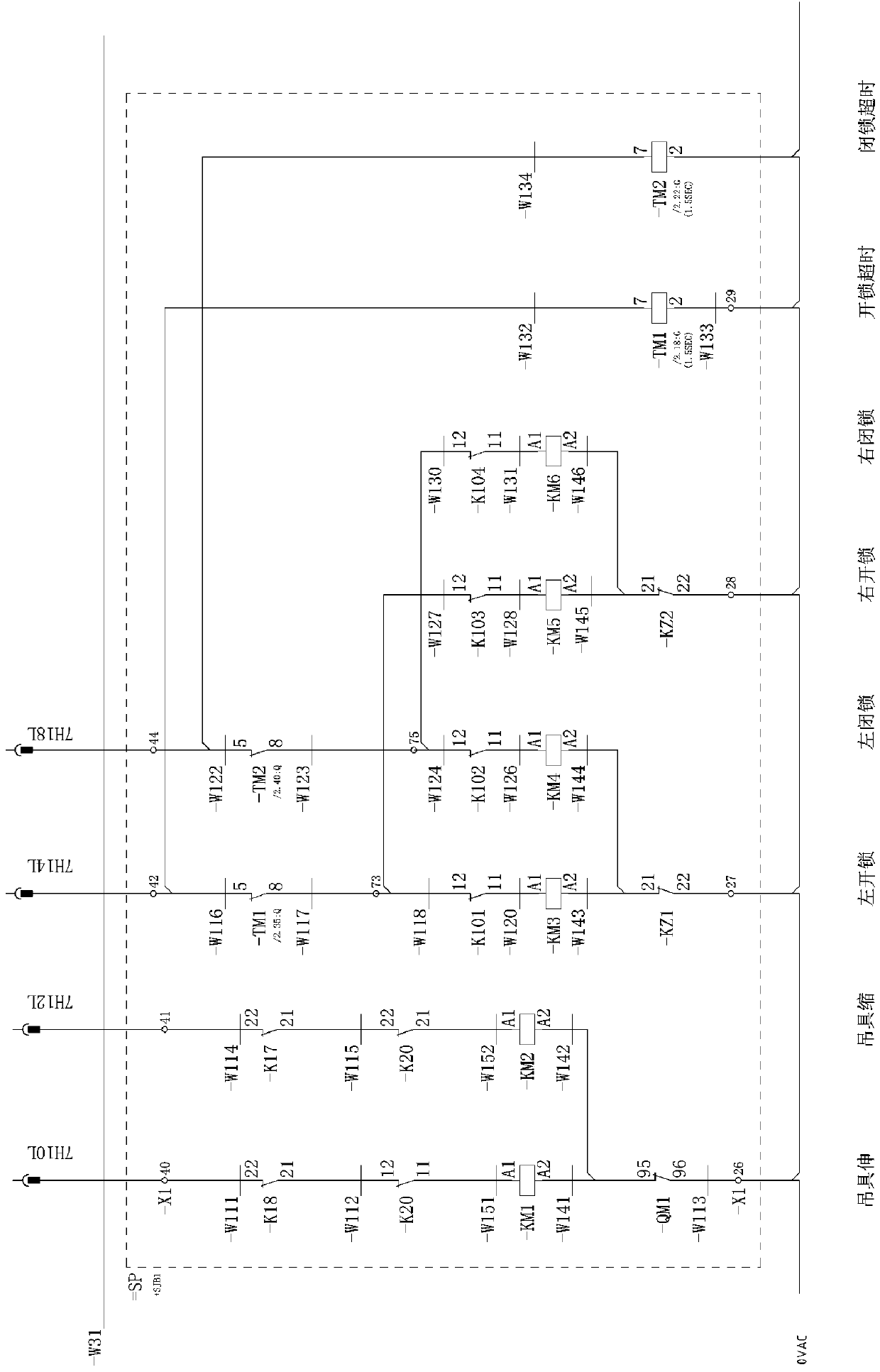 Dynamic braking device used for lifting device rotating pin mechanism