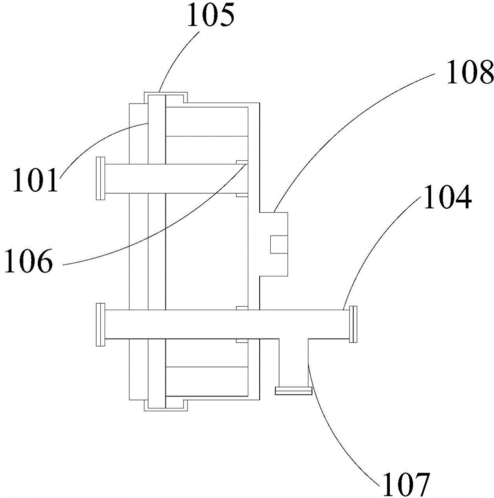 Outward-turning rotating liquid changer