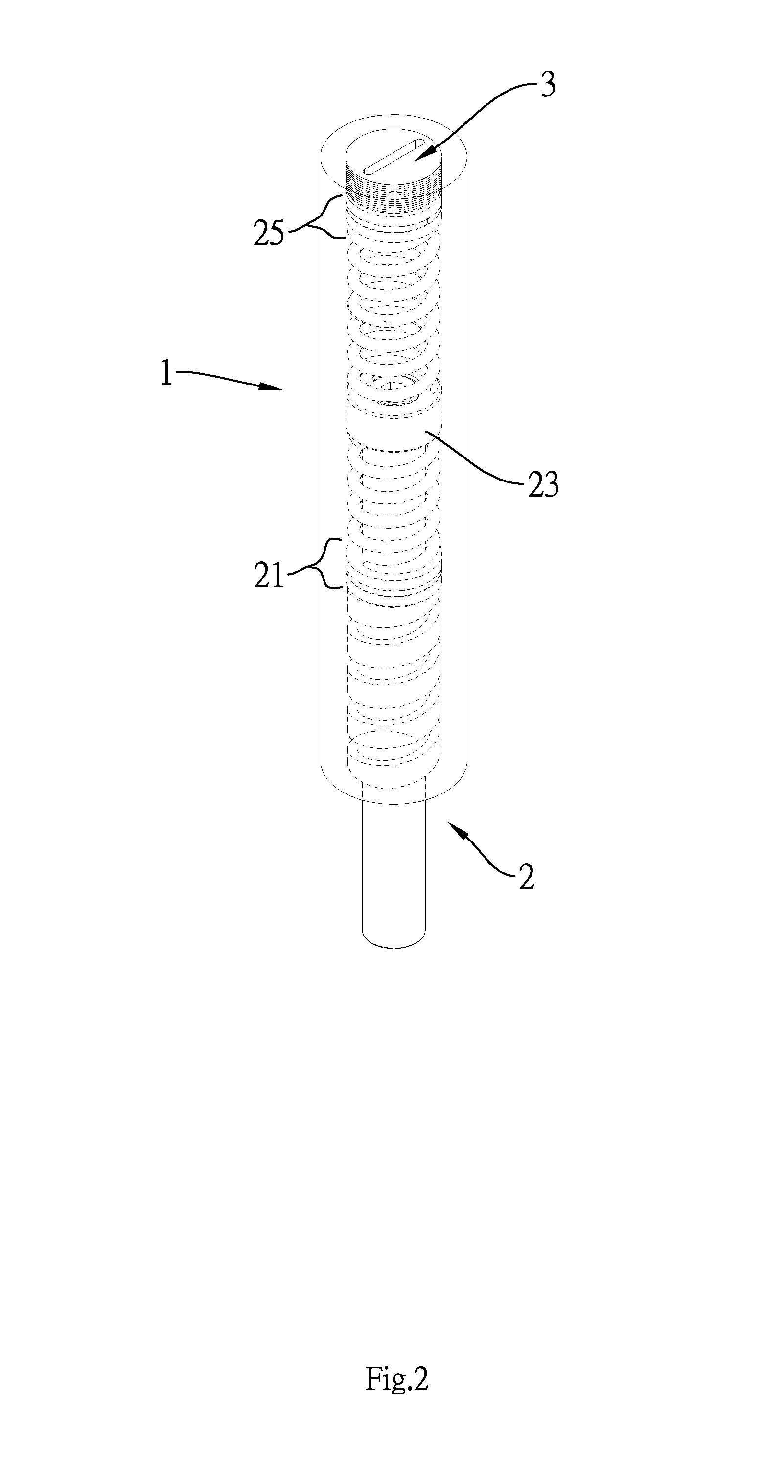 Rotating torque transmission buffered shaft