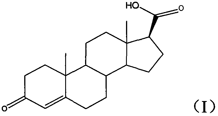 Method for preparing 17beta-carboxyl-4-androstene-3-ketone