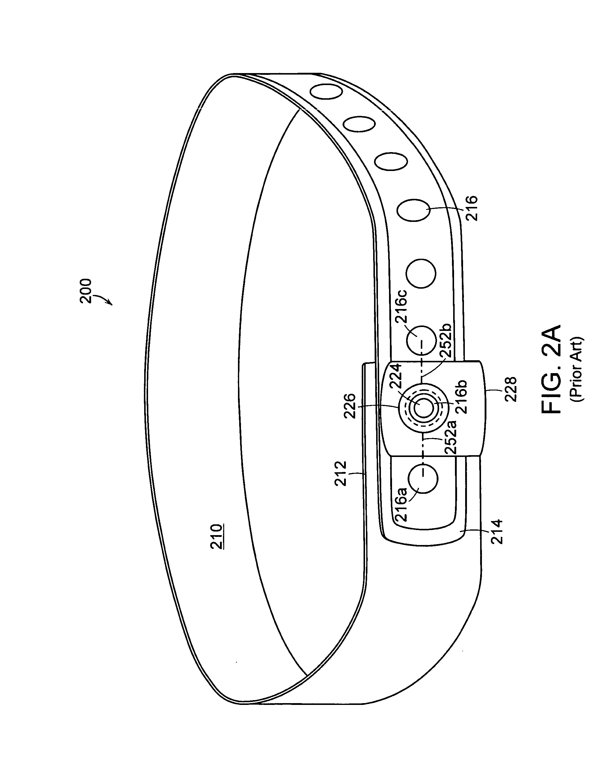 Identification band using serpentine paths to detect tampering