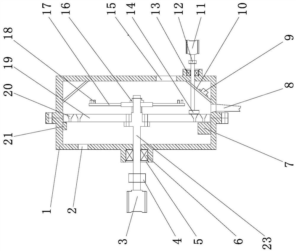 Air-suction type anti-leakage sowing device