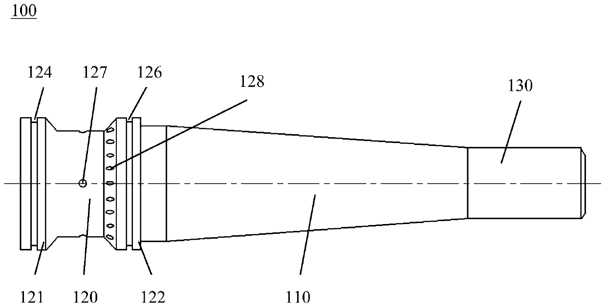 Nozzle for wet-spraying trolley