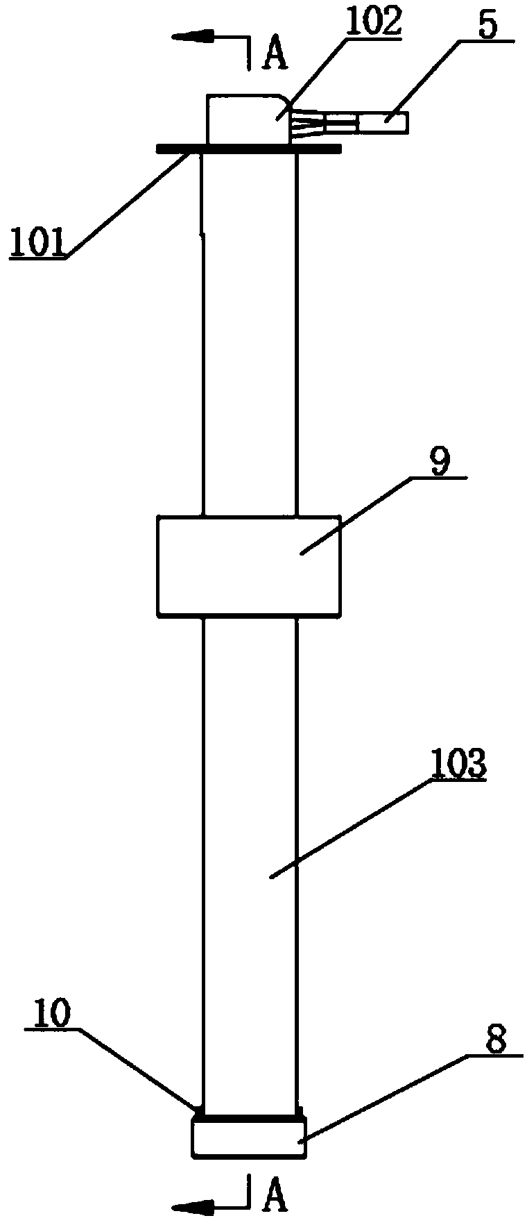 High temperature resistant and shock-proof sensor