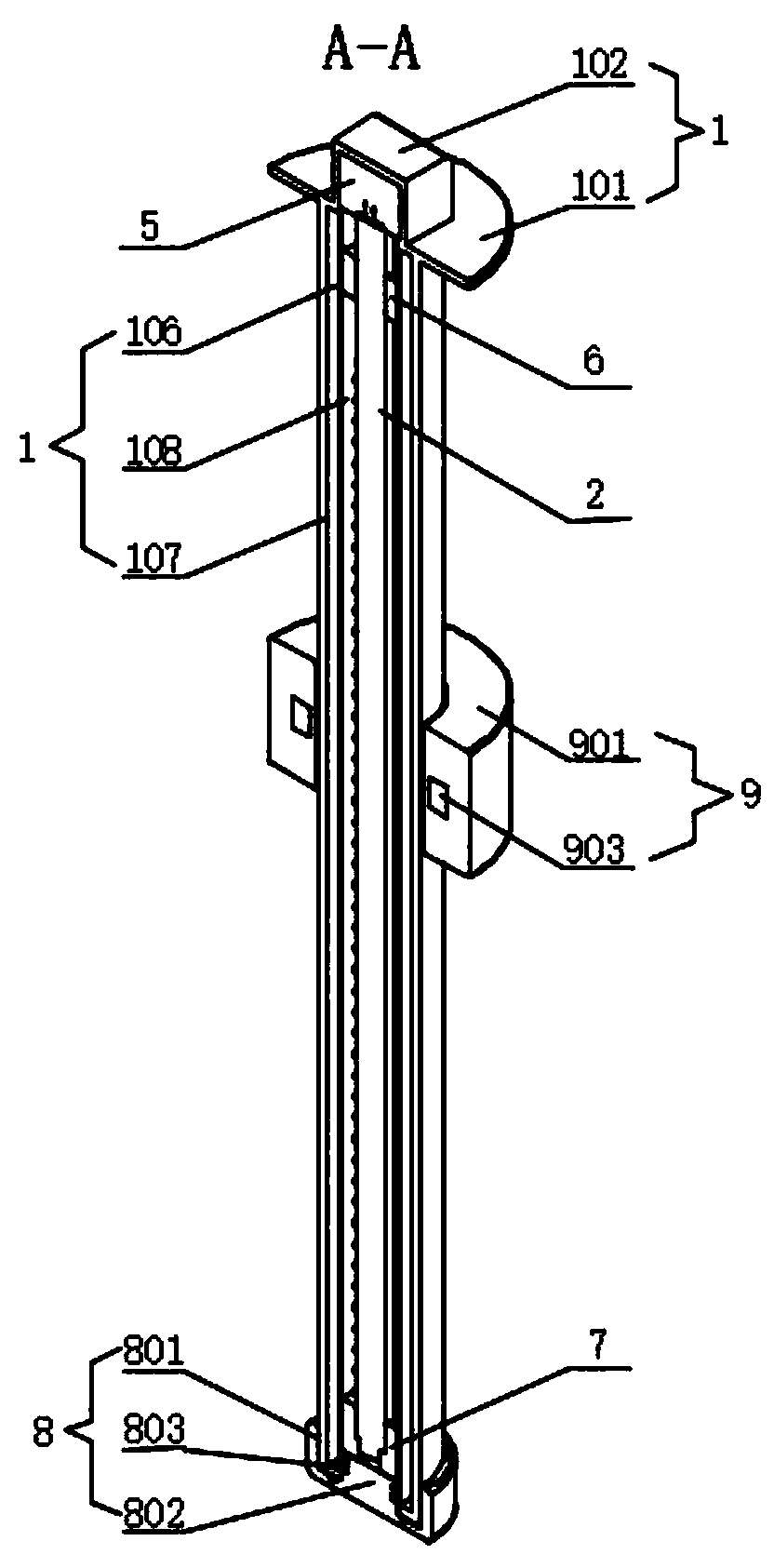 High temperature resistant and shock-proof sensor