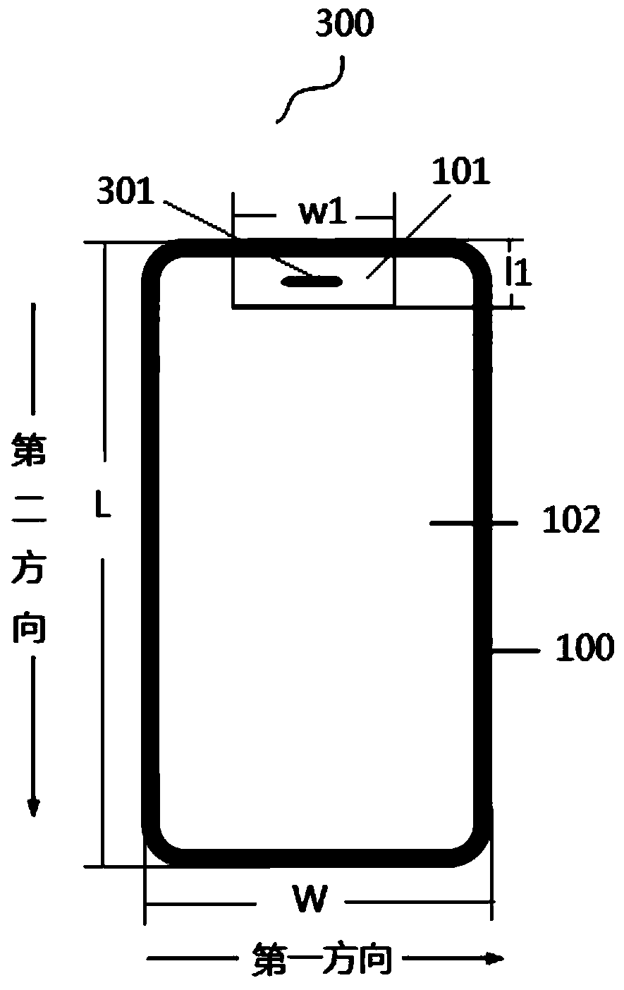 Display device, display screen and preparation method of display screen