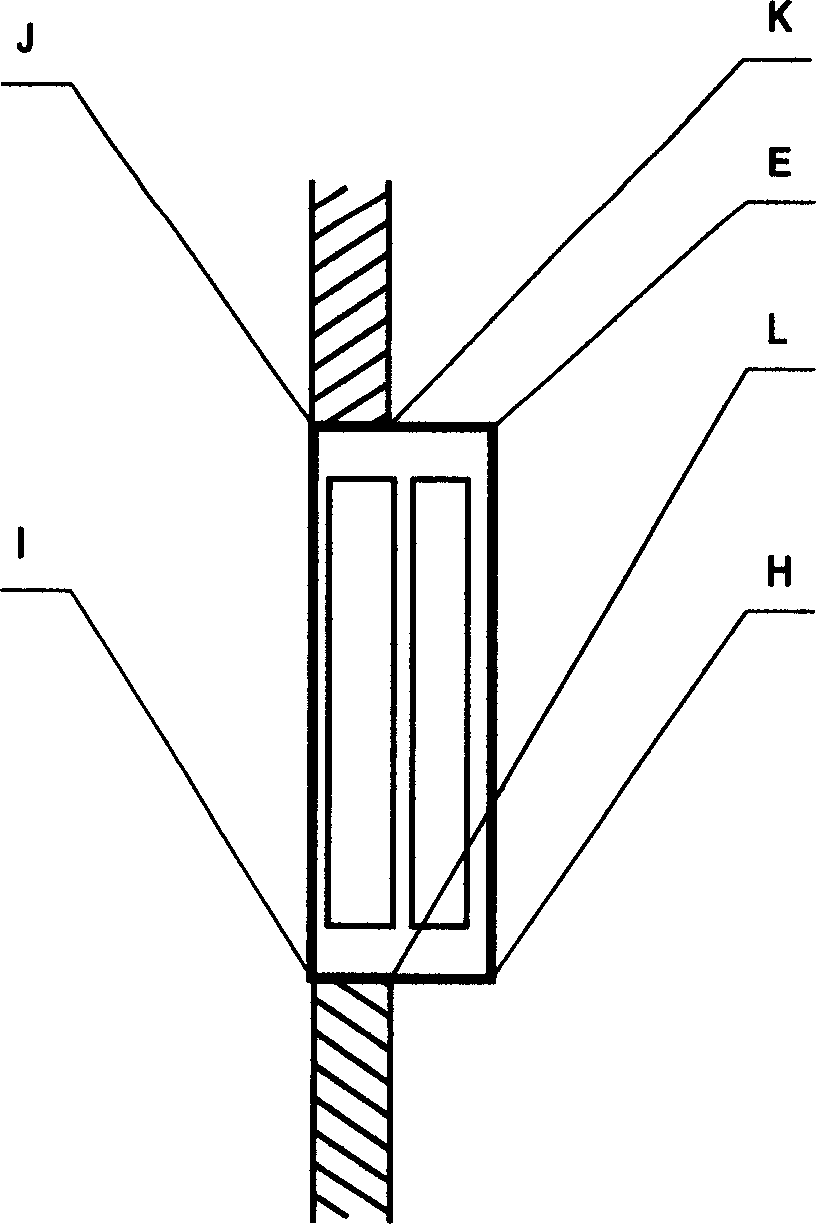 Safety window with convex-shape window