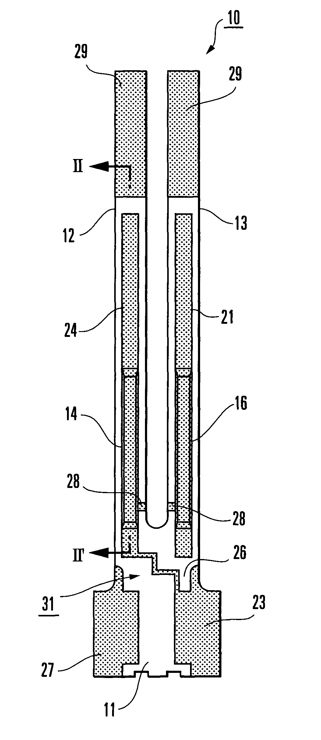 Tuning fork flexural crystal vibration device, crystal vibrator, and crystal oscillator