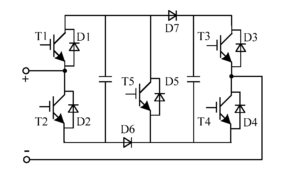 Submodule for modular multi-level converter and application thereof