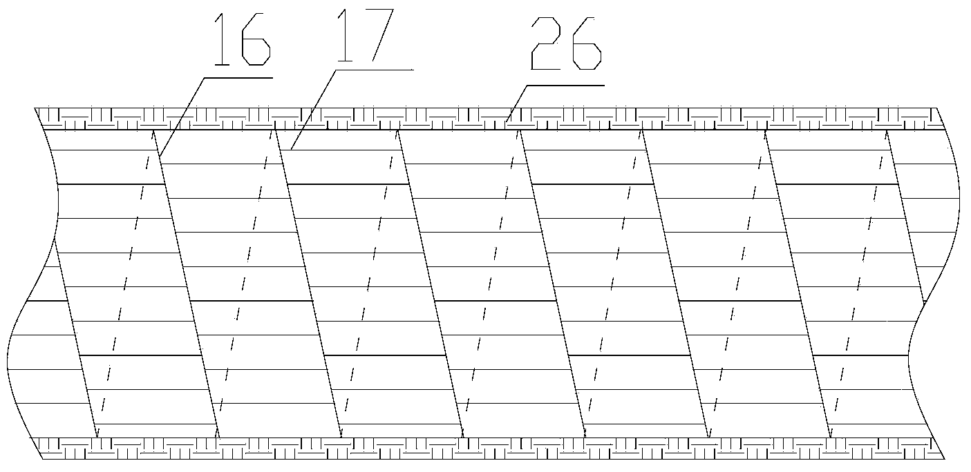 Method and device for continuous acid pickling purification of quartz sand