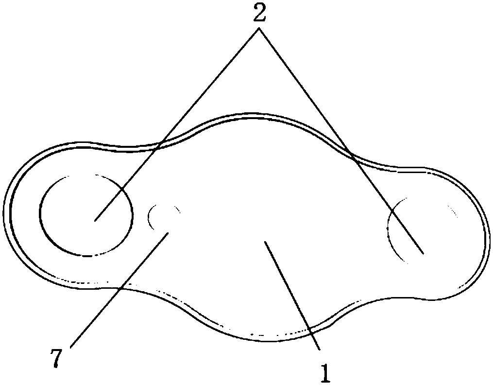 Patch type ECG collecting device