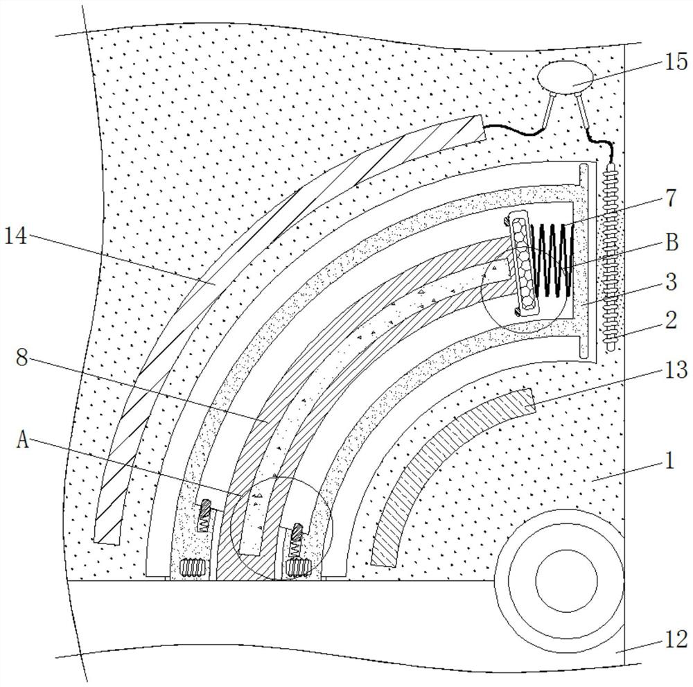 An automatic closing device for refrigerators based on electromagnetic control