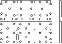 Method for reducing grounding resistance and thermal resistance of printed board