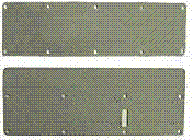 Method for reducing grounding resistance and thermal resistance of printed board