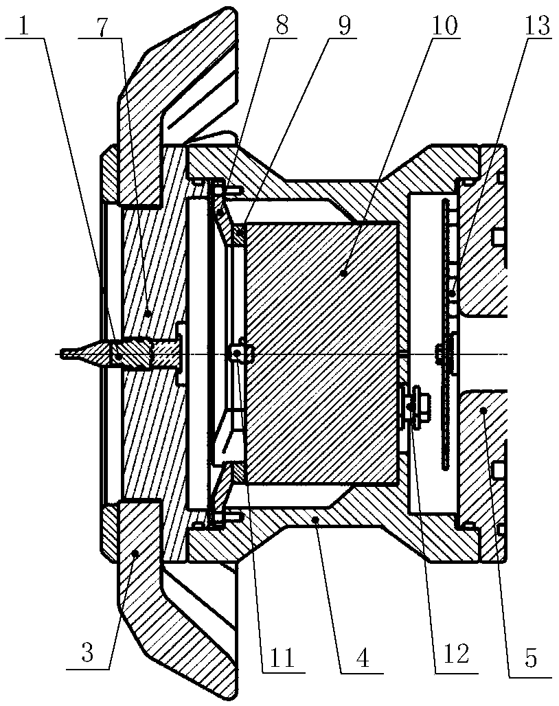 Posture mileage measuring device for detector in pipeline