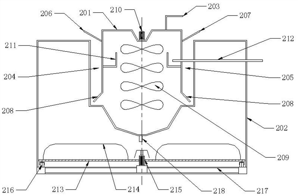 Kitchen waste integrated treatment system based on biotechnology and energy coupling