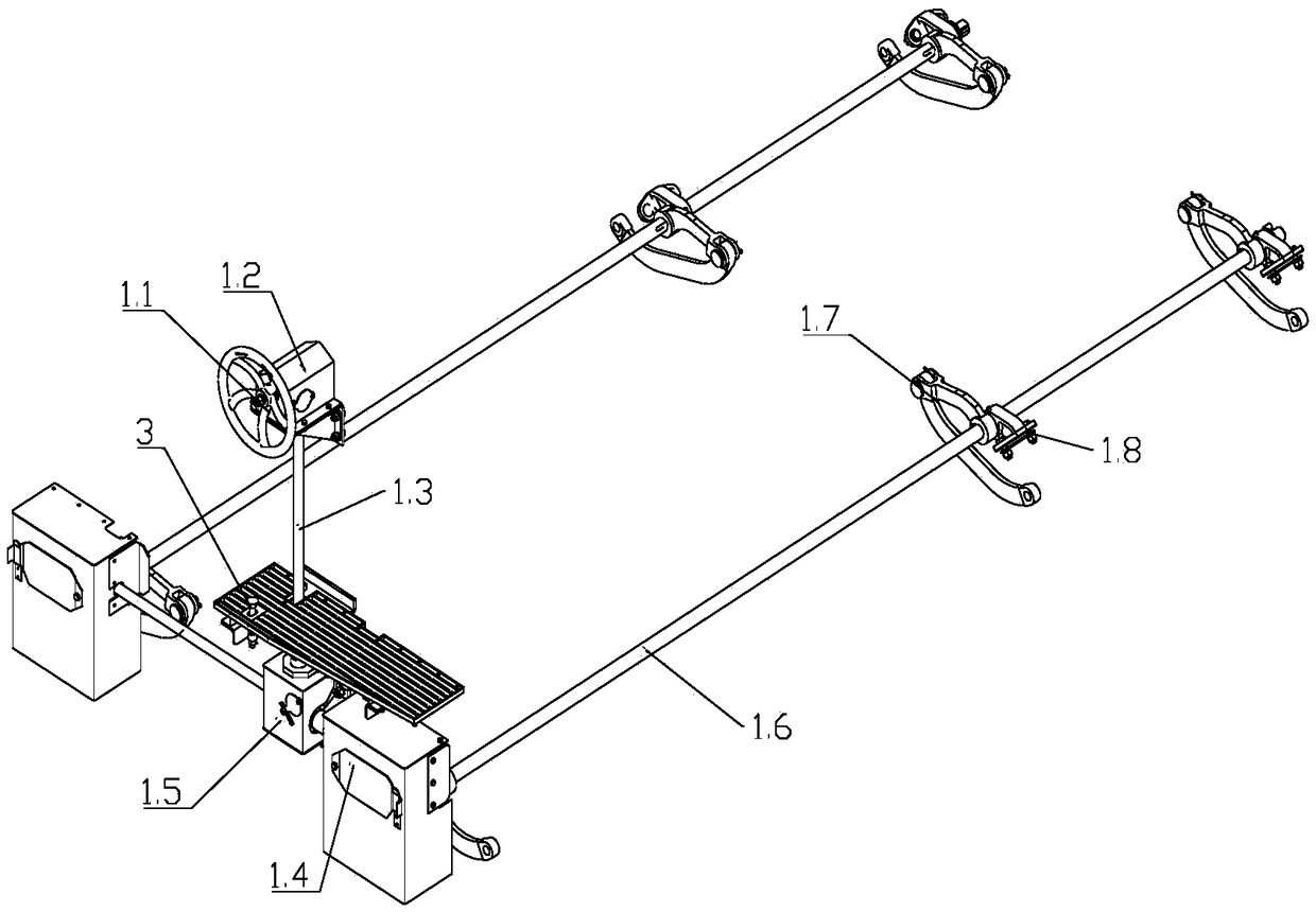 Side door opening-closing system of hopper car