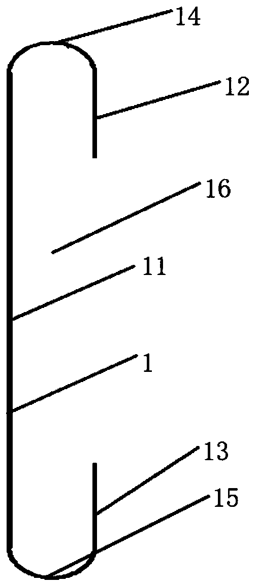 Bar spacer, and water-stop belt installing structure and burying method