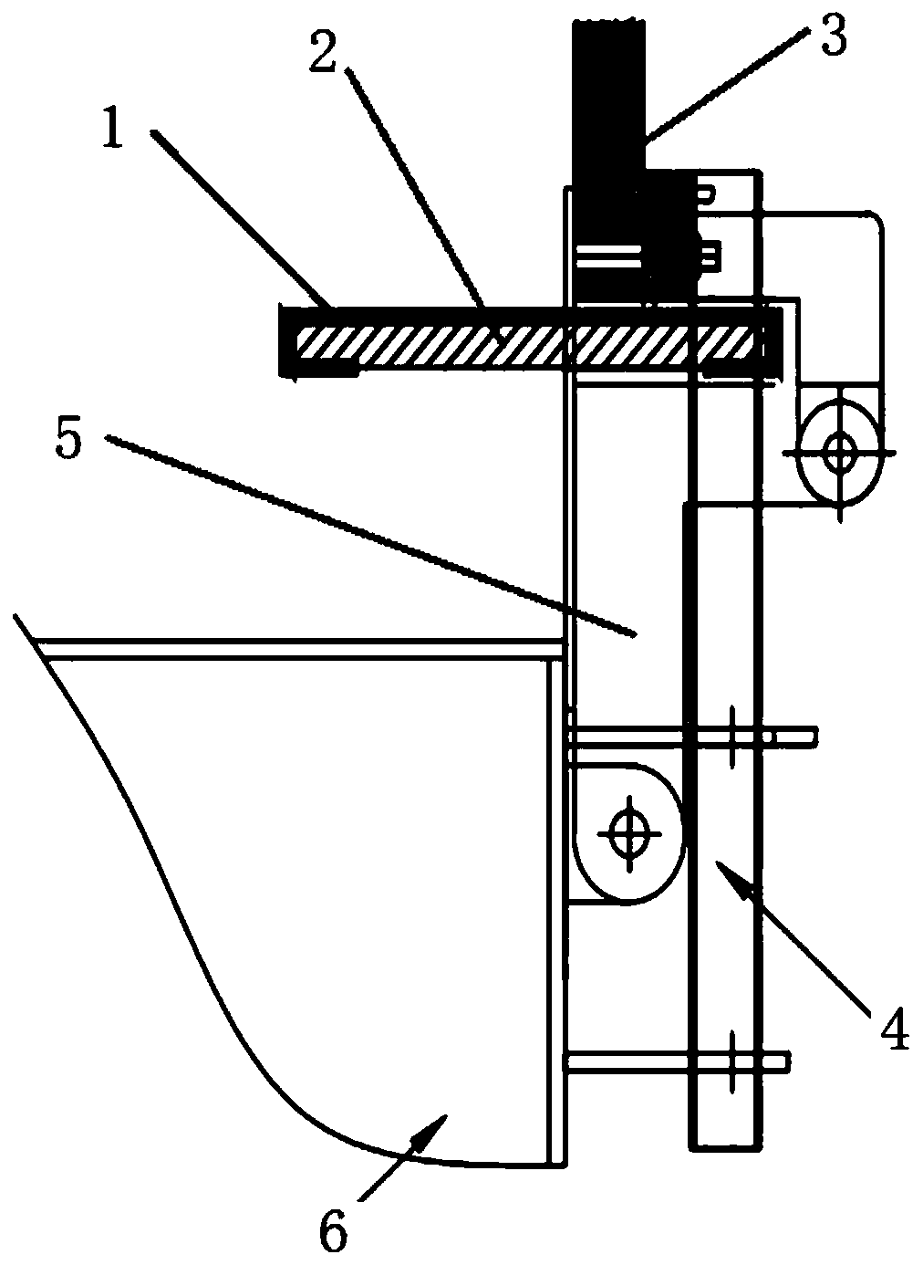 Bar spacer, and water-stop belt installing structure and burying method