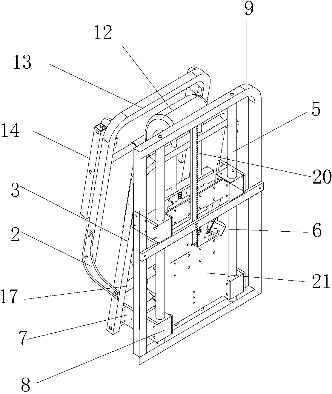 Dual drive folding seat