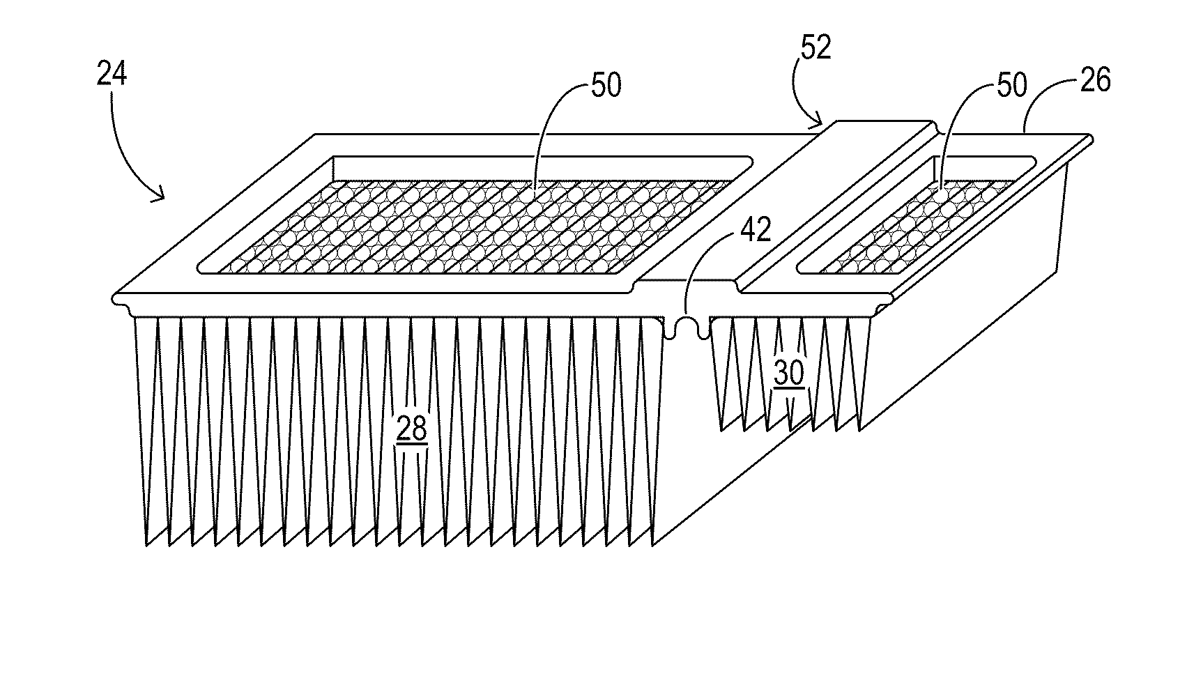 Air cleaner filter assembly for motor vehicles operating in extreme weather conditions