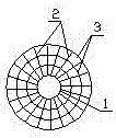 Spherical scaffold used in stomach