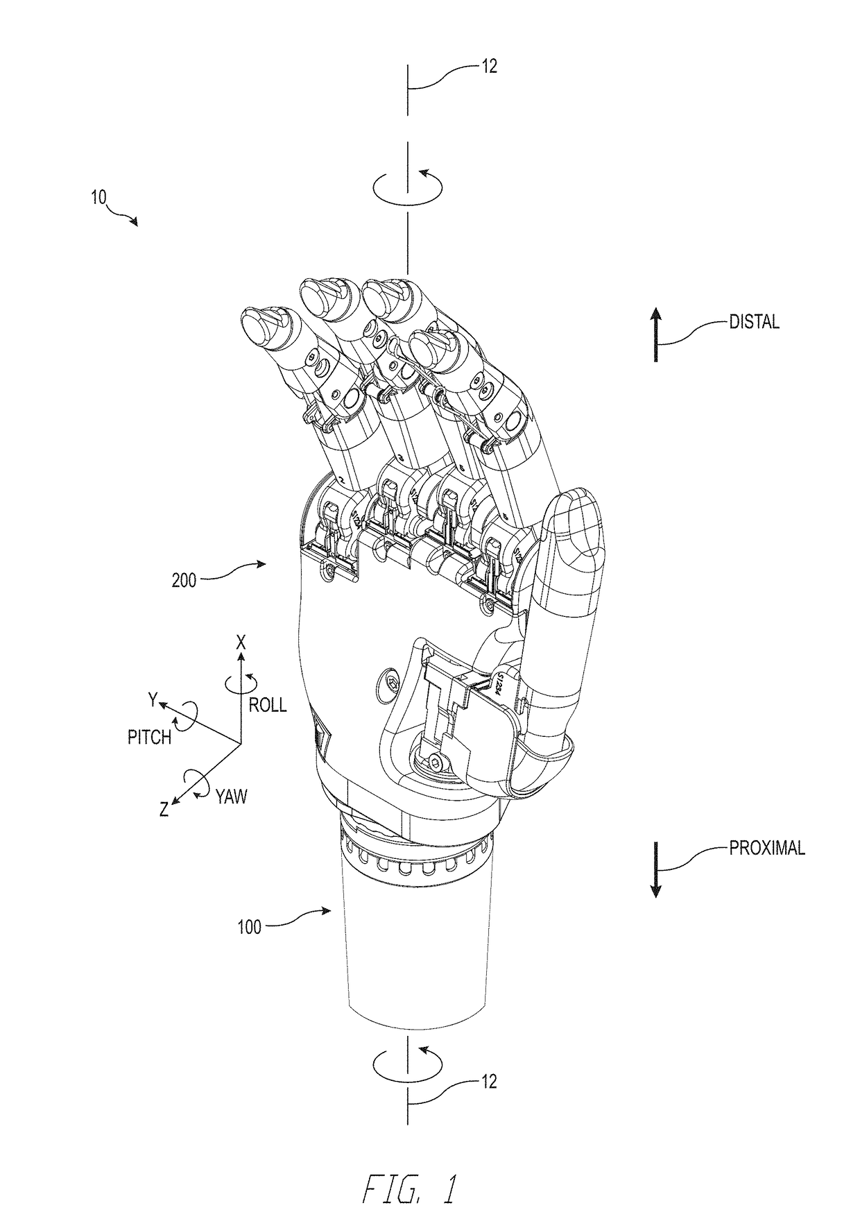 Systems and methods for prosthetic wrist rotation