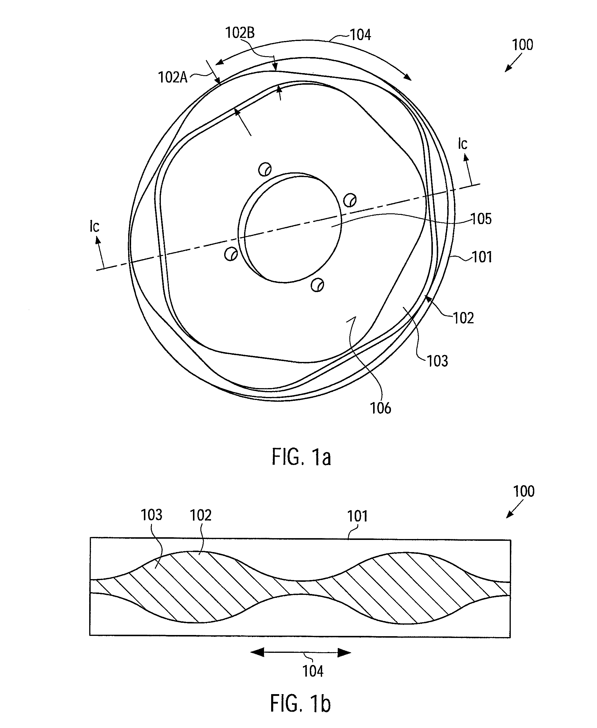 Position encoder comprising a plastic element