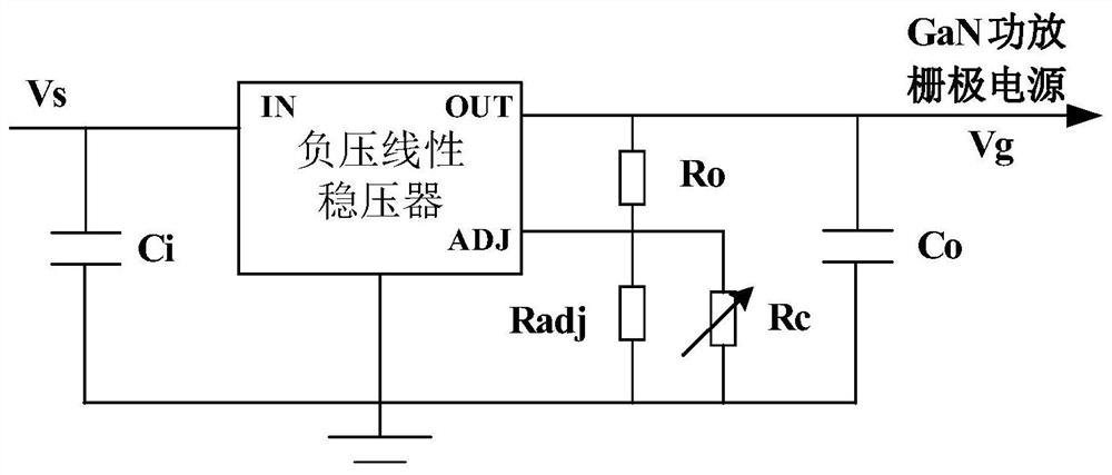 Miniaturized self-adaptive temperature compensation circuit with high driving capability