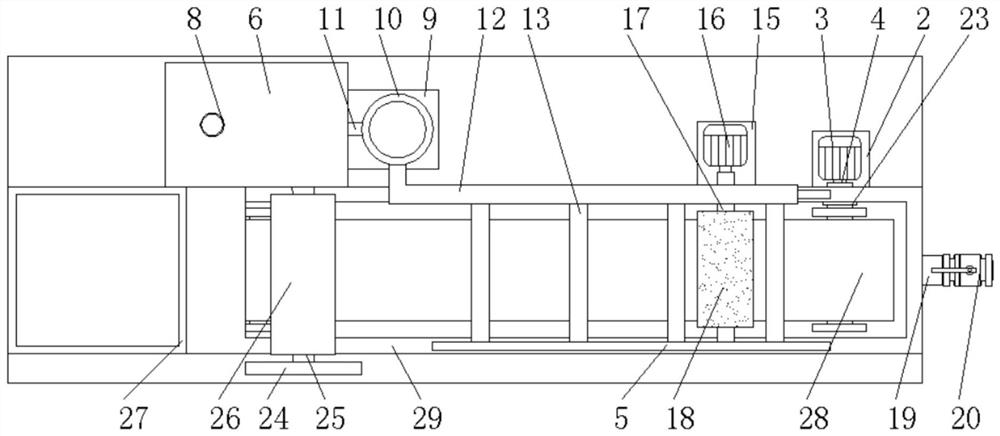 Cleaning device for beef processing