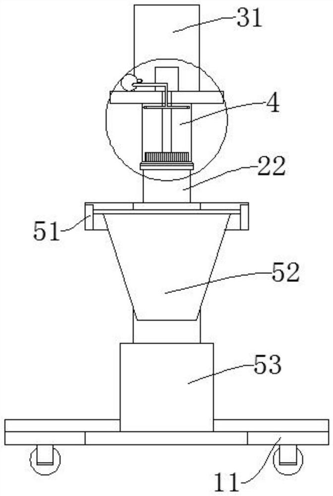 A device for debridement and disinfection of patients in emergency surgery