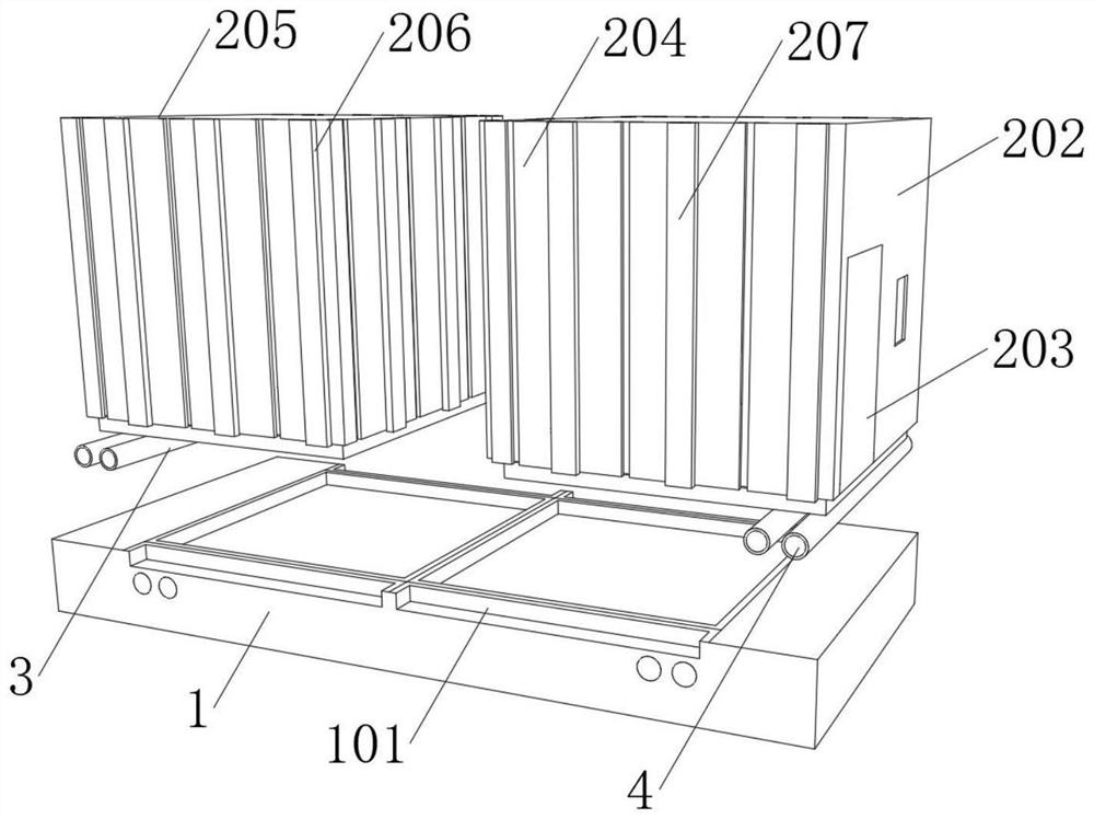 Ship cabin unit convenient to combine