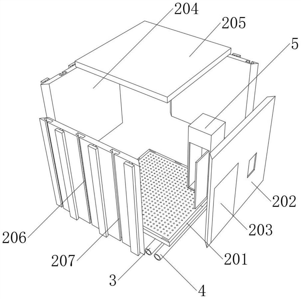 Ship cabin unit convenient to combine