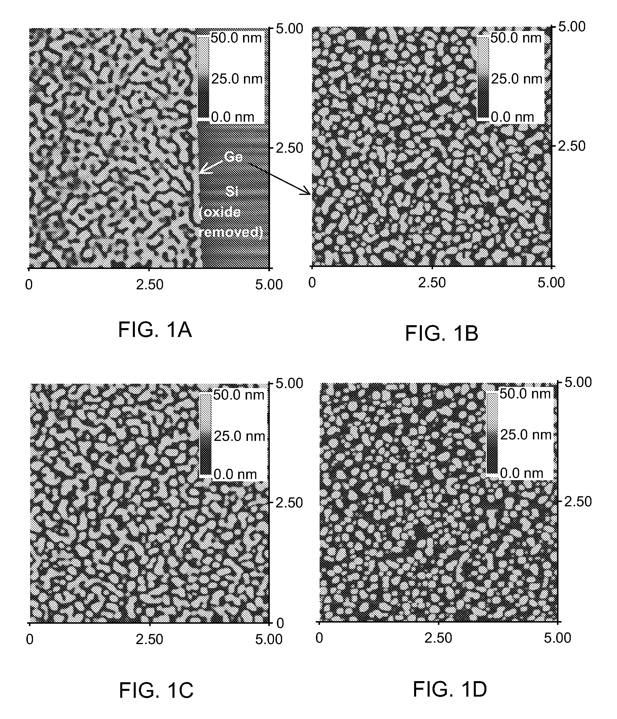 Epitazial growth of crystalline material