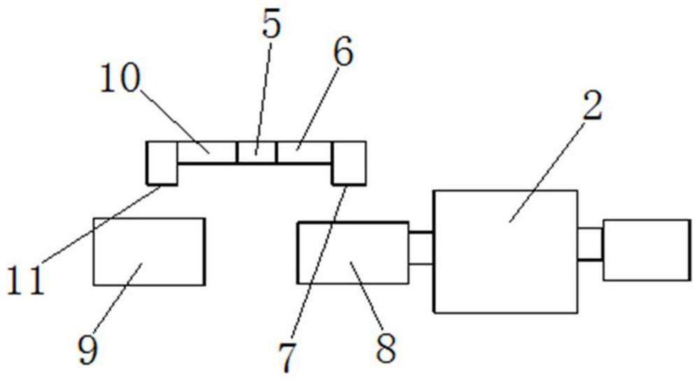 Air conditioner air supply system in air compression station