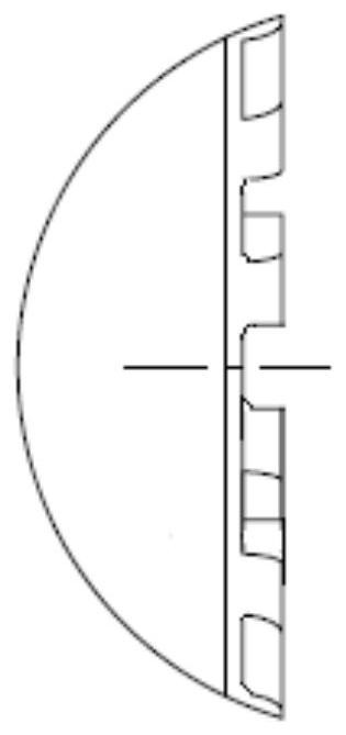 Tooling and method for processing micro-groove structure at the outlet end of inner plug of engine injector