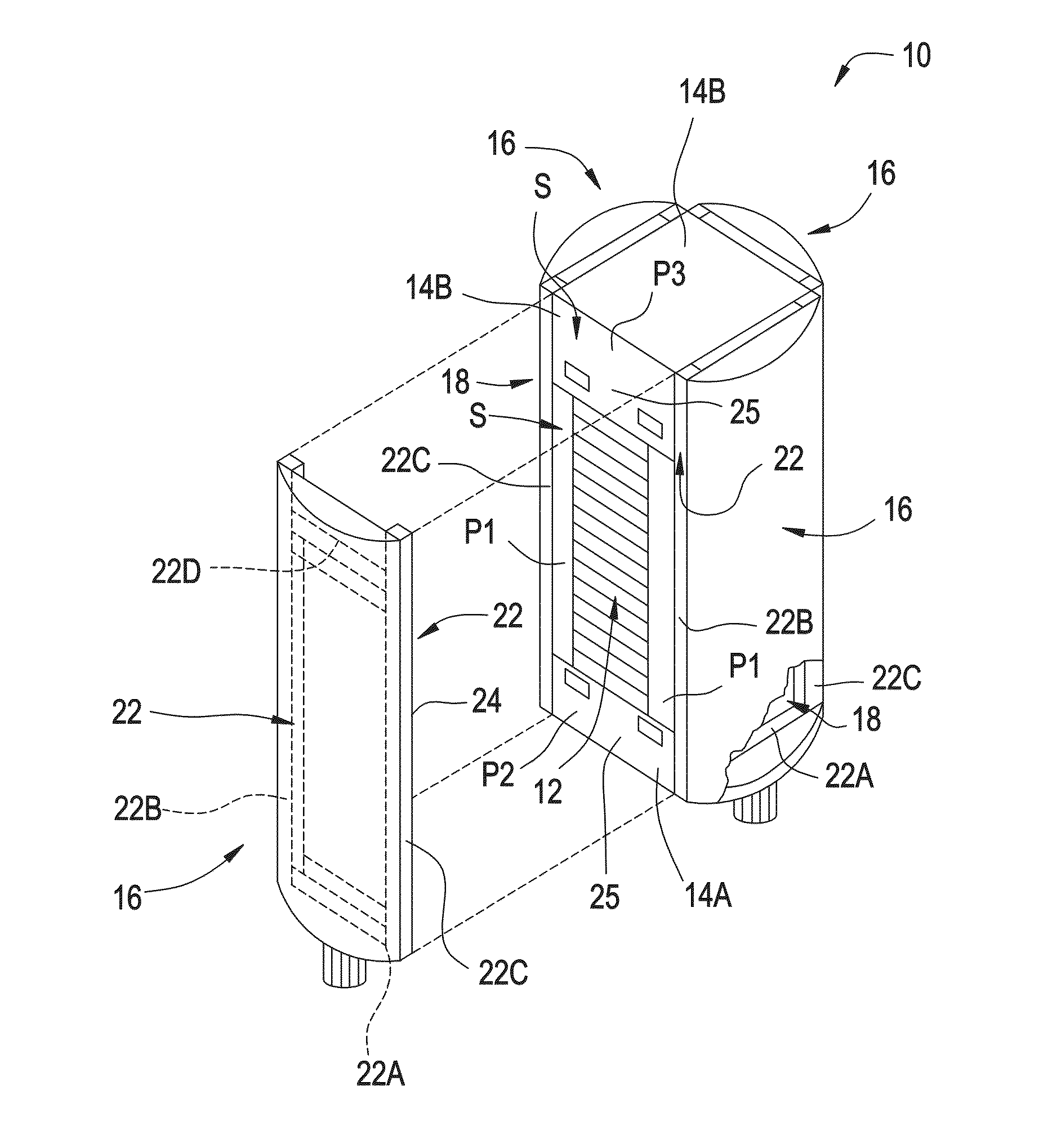 Gasket for fuel cell system manifold seal