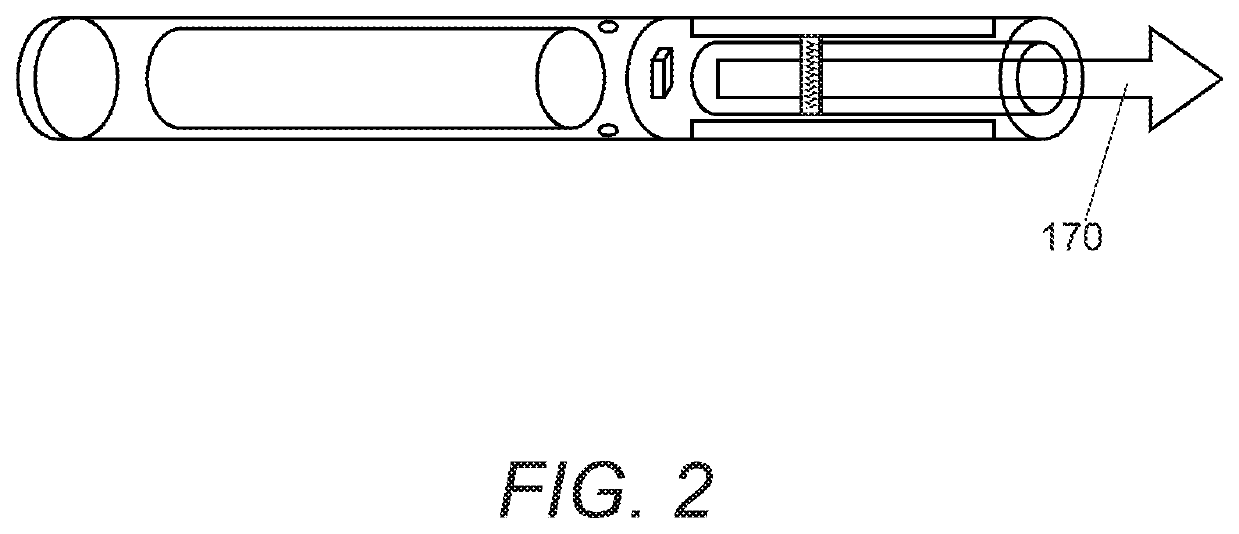 Mid-temperature e-cigarette