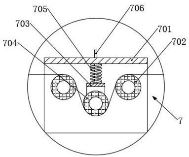 Polytetrafluoroethylene rotary cut plate leveling device