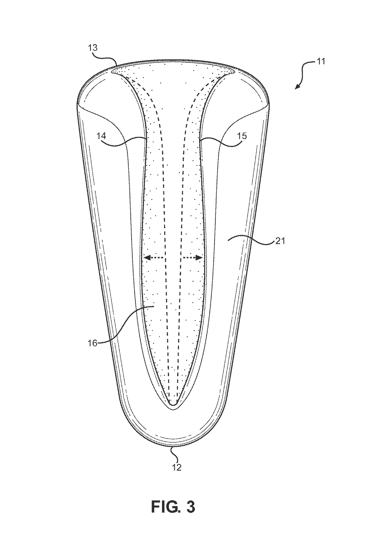 Urinary incontinence pad