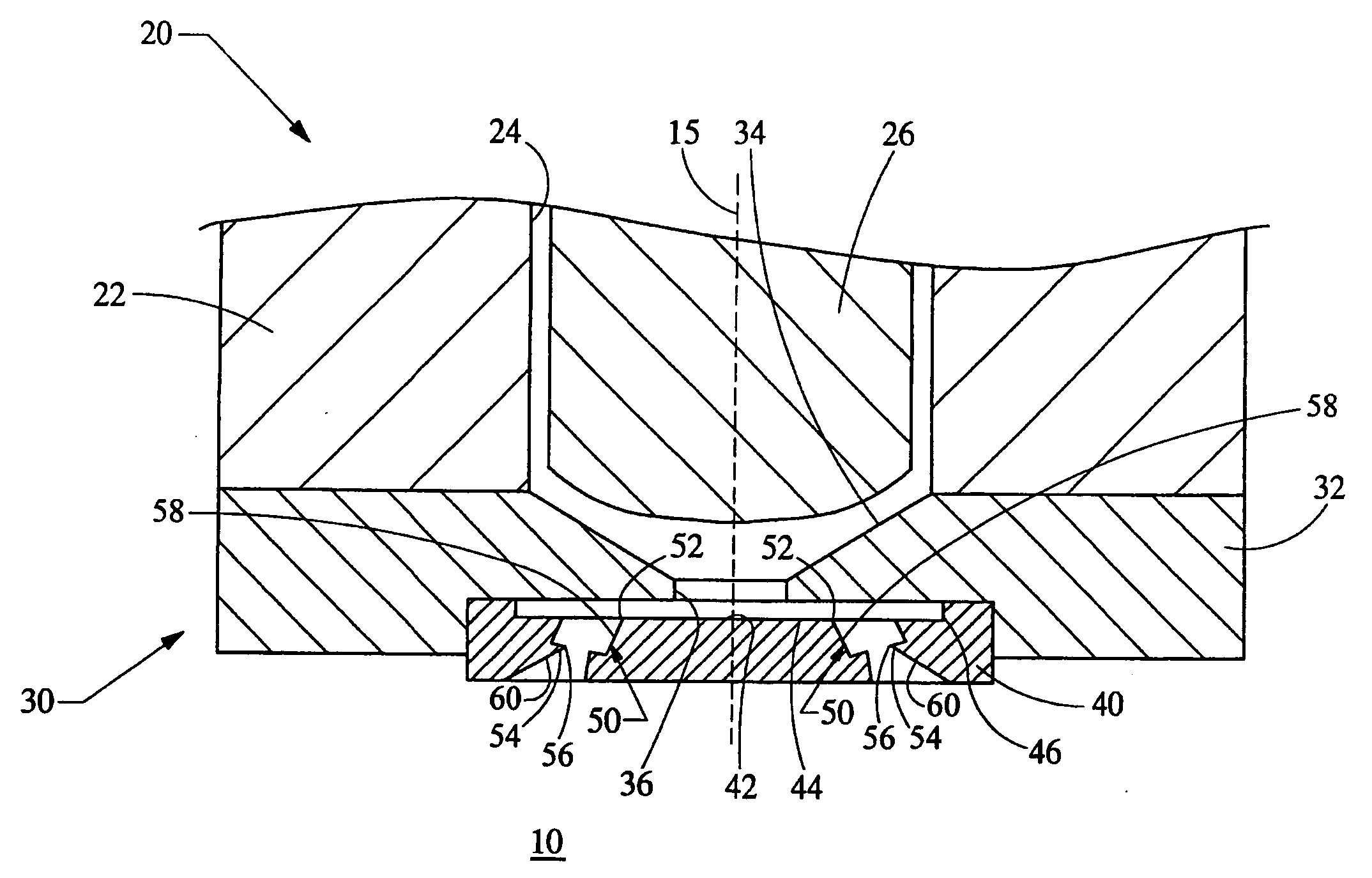 Low pressure fuel injector nozzle