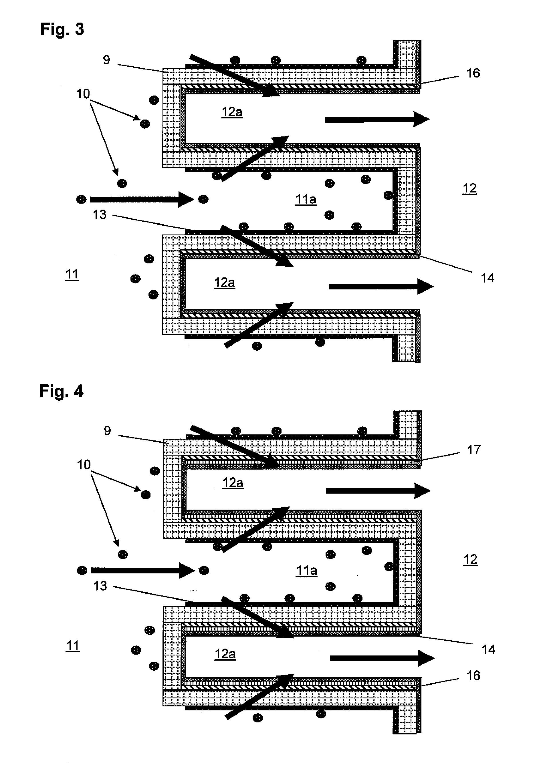 Device For Reducing Dibenzodioxin Emissions, Dibenzofuran Emissions And Particle Emissions