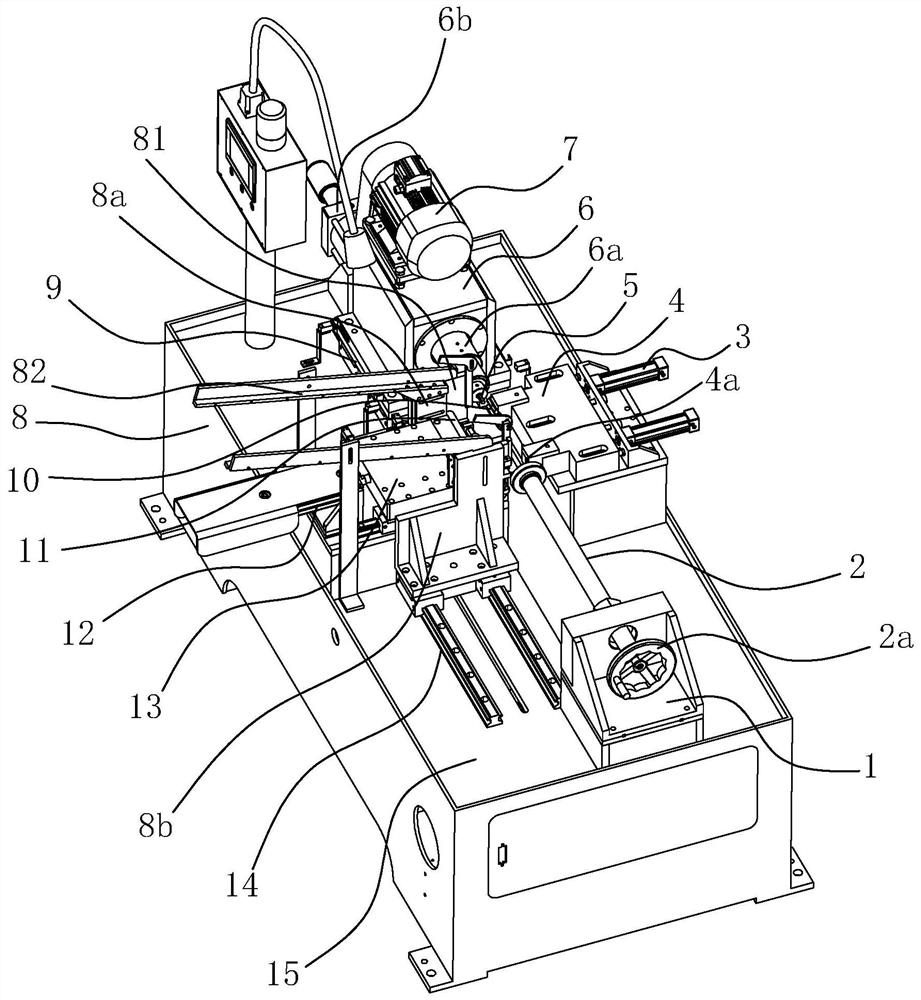 Inner hexagonal punching machine