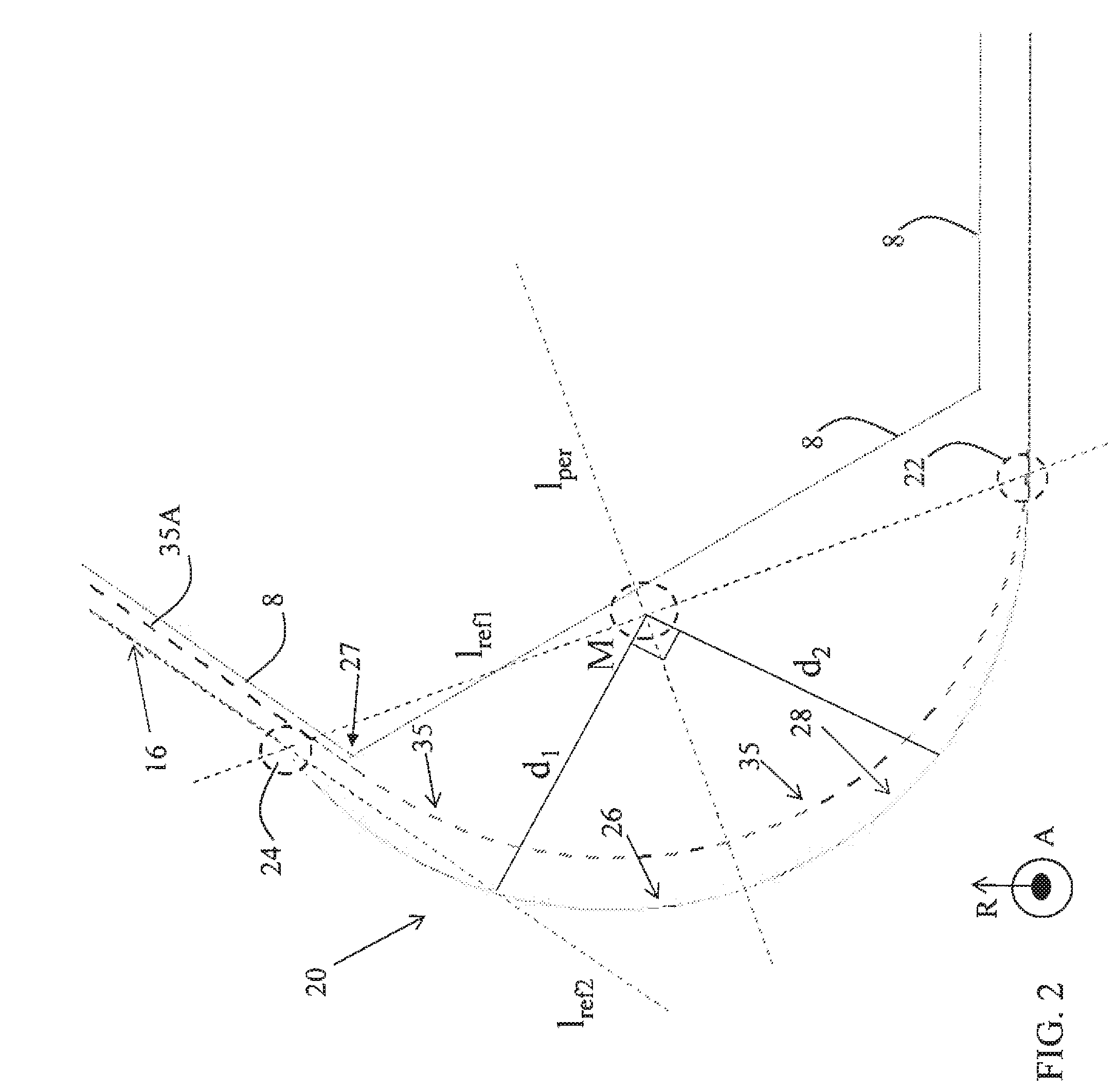 Turbomachine rotor having dovetail slot and method of machining