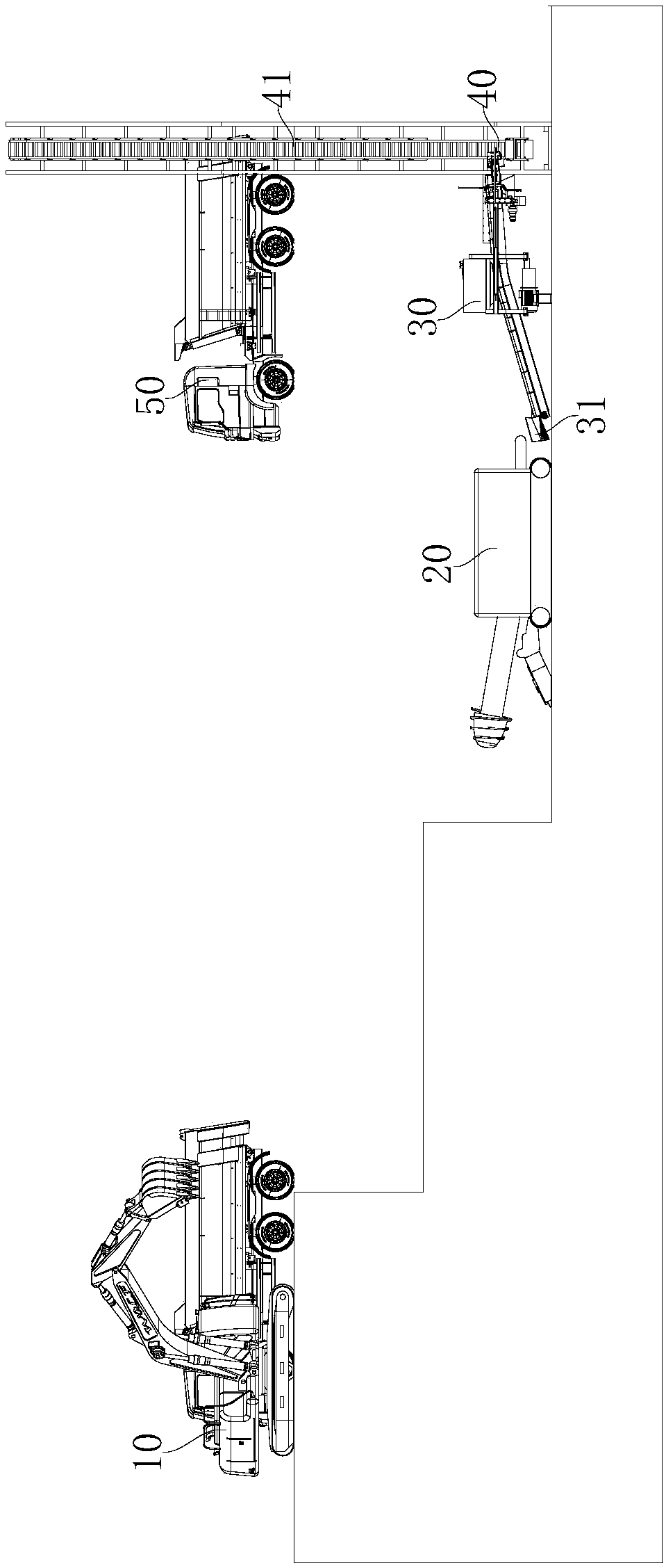 Foundation pit excavation method