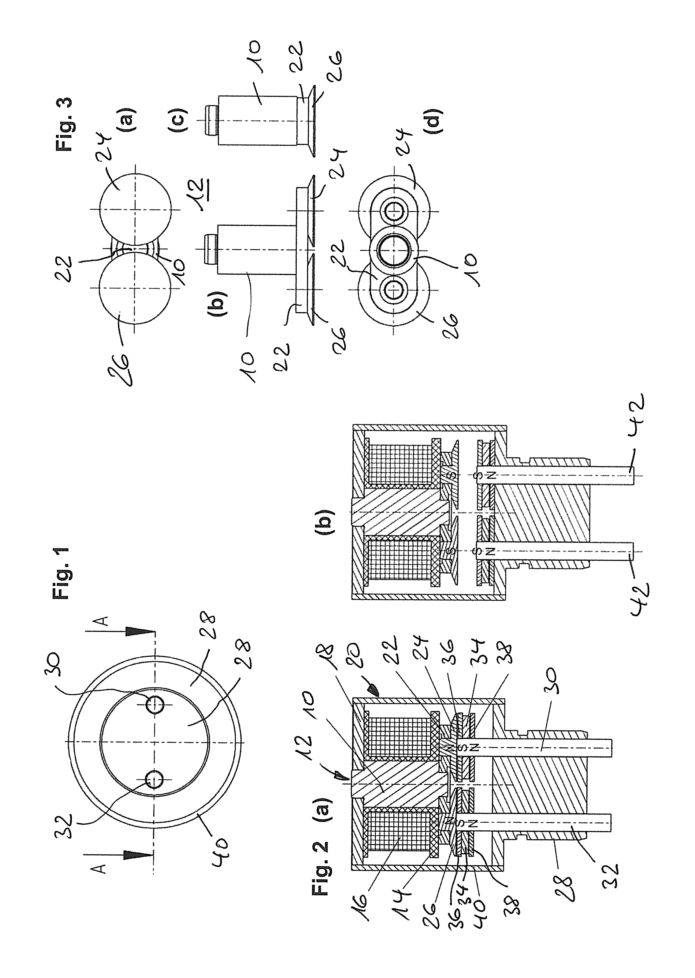 Electromagnetic actuating apparatus