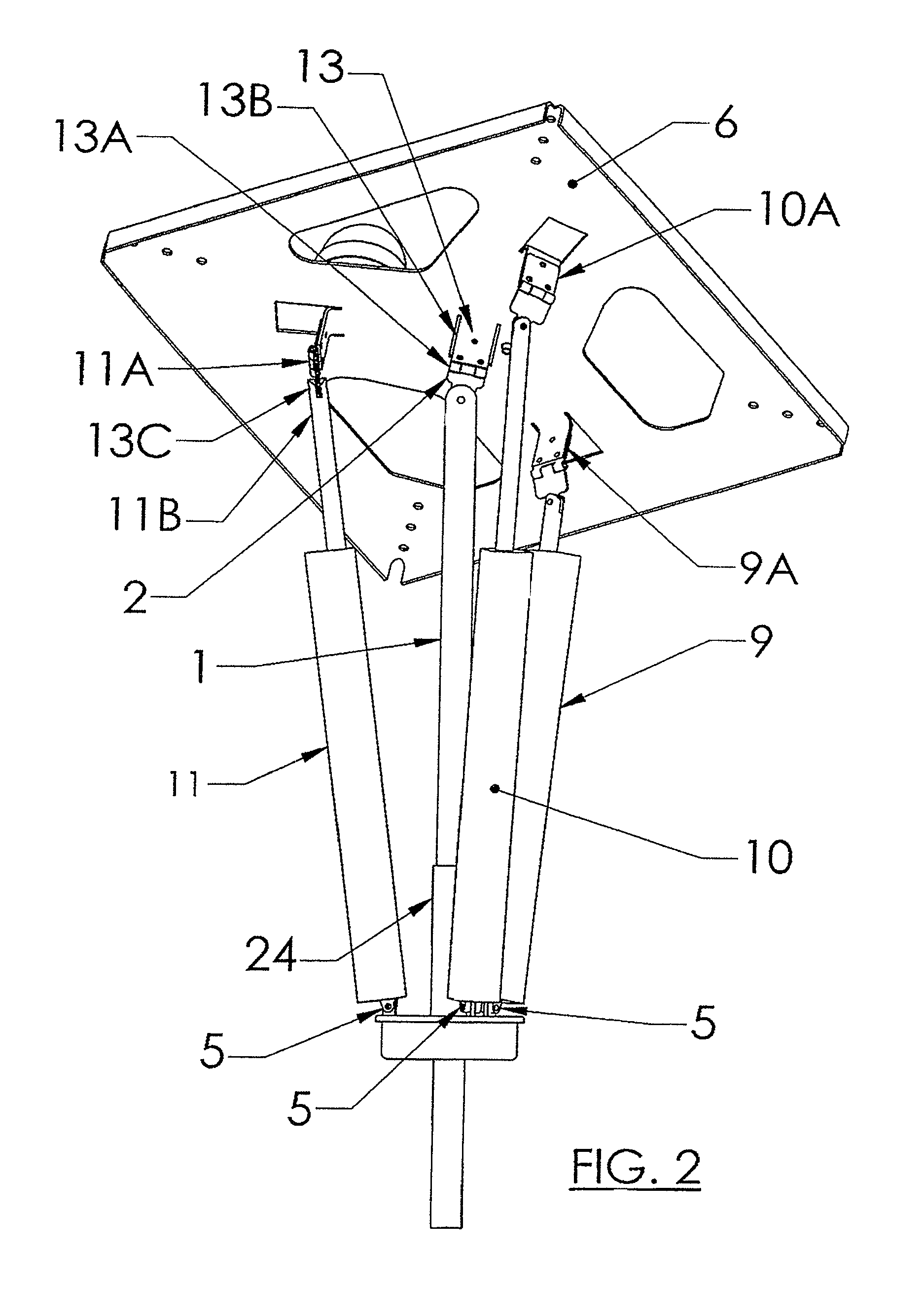 Apparatus for tracking a moving light source