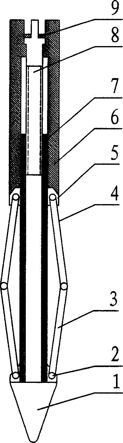 Apparatus of anchoring capable of repeating use and its construction method