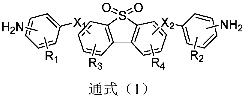 Diamine compound for preparing liquid crystal aligning agent and application of diamine compound